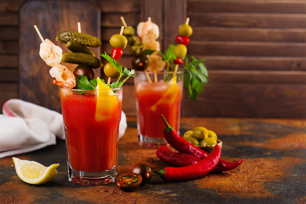 The Original Bloody Mary Made With Gin - The Snapper